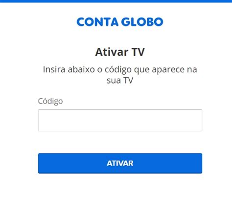 ativar.globo.com|globo play ativar inserir código.